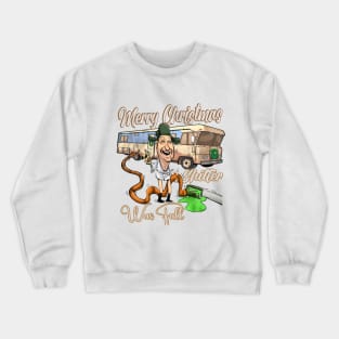 Merry Christmas Shitter Was Full Crewneck Sweatshirt